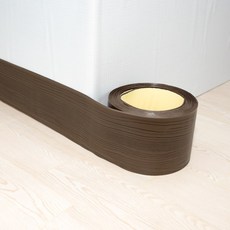 굽도리 걸레받이 띠벽지 시트지 테이프 노본 빅사이즈 광폭 10cm, 다크지브라(FC6114)