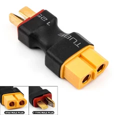 AM32 브러시리스 60A-200A ESC 속도 컨트롤러 전원 커넥터 XT60 모터 4.0/6.5mm 바나나 암 인러너, 05 Adapter