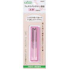 크로바 니들 펠트 펀처 두꺼운침 리필 바늘 58-607 아플리케 양모펠트 도구