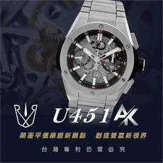 RX8手錶保護膜 AK系列 適用於宇舶 451 大爆炸系列 42mm, 1個