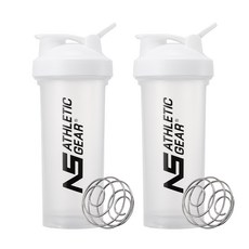 NS 블렌딩 쉐이커 보틀 흰색 800ml, 2개