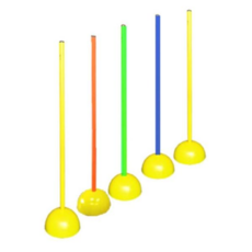 드리블 돔콘 축구 분리형 다우리 훈련콘 세트 120CM, 플라스틱