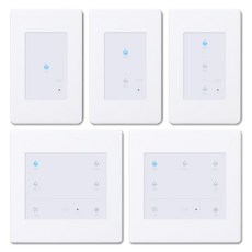 DSELC 스위치 2선식 터치식스위치 D2 화이트 전자식스위치 전등조작, 1개, 1구