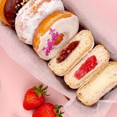 [당일생산] 달콤한 팝핀 도너츠 5종세트(총15개입), 60g, 15개