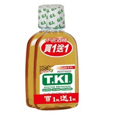 誠意樂活健康生活館 TKI 鐵齒蜂膠漱口水350ml+鐵齒蜂膠隨身漱口水12ml x16入/盒, 1個, TKI 鐵齒蜂膠漱口水350ml1+1組, 350ml