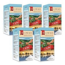 베트남 C&SEA 씨앤씨 소금커피 카푸치노 믹스 커피, 5박스, 10개입, 160g