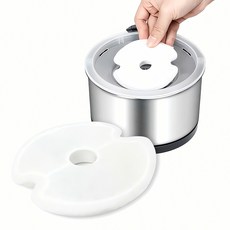 스마트 스텐 펫 정수기 리필필터 1개입 자동 급 수기 필터 교체 애완동물 물통 청소 장비, 본상품