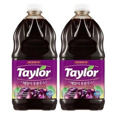 [테일러팜스 공식] 테일러 푸룬주스 1.89L x 2병, 2개
