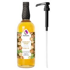 포모나 헤이즐넛 시럽 1L + 전용 시럽펌프 세트, 2세트