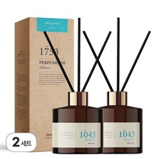 메르헨트 퍼퓸 드 디퓨저 본품 200ml 4p + 리드스틱 총 20p 세트, 베이비파우더, 2개