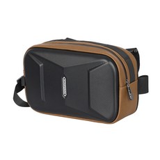 多功能自行車車頭包：硬殼防水大容量背包挎包斜背包，適用登山車及電瓶車, 棕色, 1個