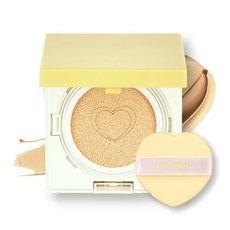 프롬키즈 하트 베이지 선쿠션 유아 어린이 초등 쿨링 뽀송 에센스 선크림, 12g, 1개, 단품