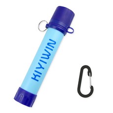 KIYIWIN 휴대용 정수기 정수기 재해 아웃도어 여과기 빨대 정수기 캠프 용품, 1개