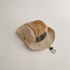 兒童防曬遮陽帽子夏季薄款透氣網眼男女寶寶大帽檐露營速幹太陽帽