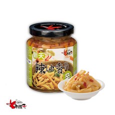 老騾子朝天辣油香筍(240g/罐)香脆爽口，辣勁十足，搭配稀飯、拌麵都對味, 1個