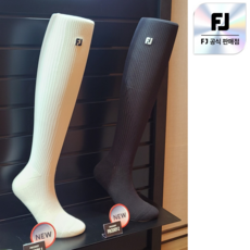 풋조이 FJ 2025 프로드라이 니 삭스 여성용 골프양말 18350 18352, 1개, 블랙