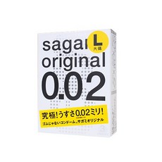 Sagami Original 0.02 L 極薄保險套 3入, 1個, 1盒