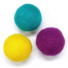 (주)아트인 원형 양모펠트(5cm-1개), 검정, 1개