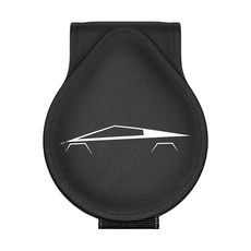 테슬라 사이버트럭 2025 2024 사이버비스트 인테리어 액세서리 정리함 가죽 안경걸이 바이저 티켓 카드 클립 마그네틱 사이버 트럭 선글라스 홀더블랙, Black