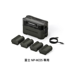 TILTA 鐵頭 TBC-W235-B-GN 四槽電池充電盒 NP-W235, 1個
