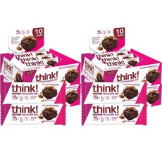 Think Thin Lean Protein & Fiber 蛋白棒 40g 蛋白質 10g 無麩質, 40個