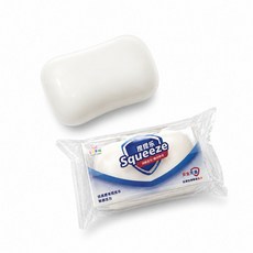 휴보그 비누 크런치 말랑이 슬라임 스퀴시, 1개, 100g, 화이트 1개, 100g, 화이트