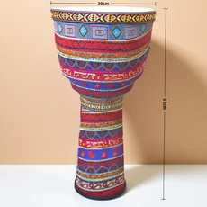 2025 10인치 젬베 드럼 어린이 초보자 전통 휴대용 탬버린 전문가용 핸드헬드 타악기, 08 Oracle