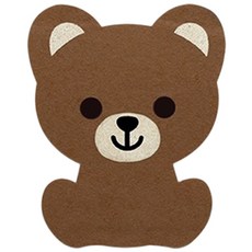 卡通馬桶除臭貼 廁所除臭貼 浴室除臭貼 加厚毛氈除臭貼 可愛卡通造型, 1個, 20ml