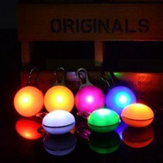 LED 애견방울, 레드, 1개