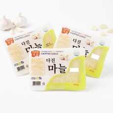 그린촌 냉동다진마늘 400G3팩