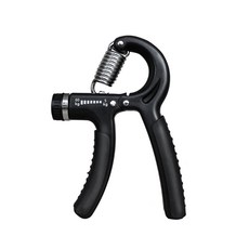 임프로 더쌔게 5kg~60kg 강약조절 악력기, 블랙