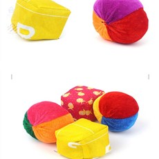 초아디자인 운동회 오재미 박터트리기공, 원형