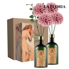 라플로리아 꽃 디퓨저, 2개, 500ml, S5.장미뿜뿜향/B2.국화(중)-L12/바이올렛