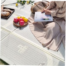 야외활동 접이형 바닥깔개 나들이 휴식용 두툹한 쿠션 방수처리 휴대간편 펼침식, 중형
