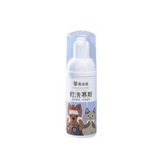 MOG&DOG 黃金盾 寵物潔顏乾洗慕斯 50ml, 1個