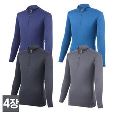 워킹맨 아울렛 4세트 봄 초여름 가을 시즌 남성 컴폴트 하이믹스 티셔츠 아웃도어 작업복 근무복 기능성 티셔츠 빅사이즈 JUA231