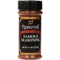 찰리 버고스 랑데부스 유명 멤피스 바비큐 드라이 럽 시즈닝 Charlie Vergos Rendezvous Famous Memphis Barbecue Dry Rub Seasonin