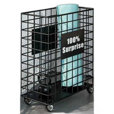 트롤리 바구니 수거함 옷 의류 보관 세탁물 카트 빨래방