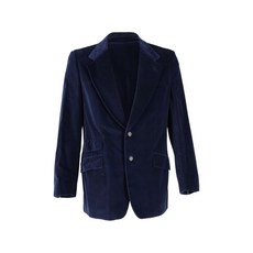 구찌 중고 벨벳 싱글 브레스티드 블레이저
