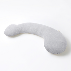 Hugsie 美國棉 純棉孕婦枕(防螨款)麻灰【金寶貝 203227】, 防螨款, 麻灰