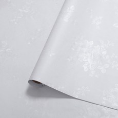 自粘牆紙 防水防潮 加厚型 耐用不剝落, 4808純白