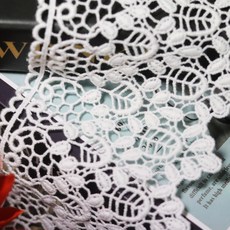 아카시아 9색 8cm x 90cm 케미컬 레이스