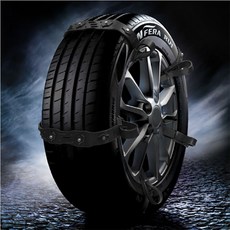 더룩 파워 아이젠 스노우체인 8P세트 자동차체인 띠체인 우레탄체인 승용차 승합차 RV SUV 화물차, 1세트