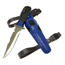 SAEKODIVE 3006 不銹鋼潛水刀, 藍