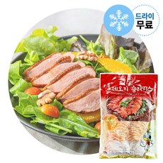 지케이푸드 G. 삼아 훈제오리 슬라이스 800g (드라이) 업소용 오리고기 바비큐 구이 대용량