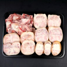[미트스튜디오]한우 투뿔 1++ No9 몸보신 사골 선물세트 3.8kg 냉동, 1세트