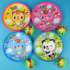 卡通 吸盤球組 投擲吸盤球 粘粘球玩具, 一組入