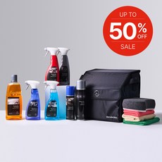 벤츠 프리미엄 셀프세차 토탈케어 12종 패키지 세트 소낙스 세차용품 카고하우스