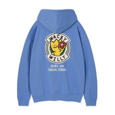 와키윌리 WACKY WILLY 키키 앤 릴리 빅그래픽 후드 블루 174730