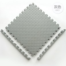 沛大旗艦店 巧拼地墊 爬行墊, 灰 熱銷中, 1個